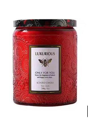 Una vela fragante, latas, decoración de habitación, cera de soja, Aroma sin humo, fragancia de aceite romántica de baja temperatura, Velas de cumpleaños