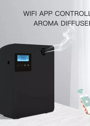 Difusor de Aroma para ambientadores domésticos, pulverizador, aromaterapia, dispositivo aromático para Hotel, máquina de fragancia inteligente para habitación, Control por aplicación