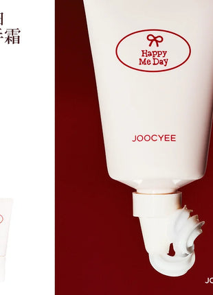 Joocyee-Juego de cosméticos de la serie limitada de cumpleaños, esmalte de labios rojo en polvo, crema colorete, brillo de labios, crema de manos, caja de regalo de cumpleaños
