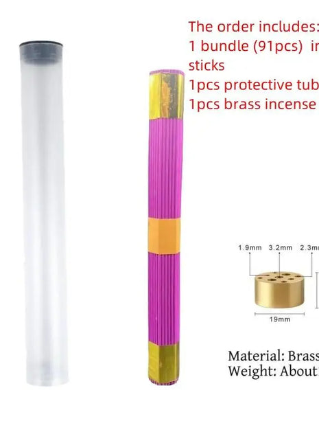 Aroma Natural, fragancia para el hogar, palo de sándalo, fragancia de bendición, fragancia de Buda, palo de sándalo 91/paquete