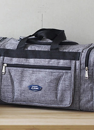 Bolsos de viaje para hombre, equipaje de mano Oxford, bolsa de viaje grande impermeable, bolsa de viaje de lona de gran capacidad para negocios