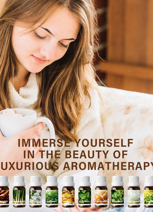 Aceites esenciales puros de eucalipto | Aceite de eucalipto 100% natural | Para el cuidado del cabello, difusores caseros, piel, aromaterapia, masaje 10ml