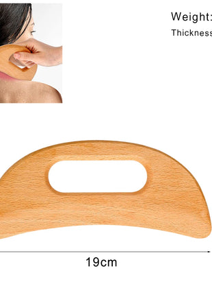 Herramientas de masaje de madera, masajeador de drenaje linfático de madera, herramientas anticelulíticas para dar forma al cuerpo para belleza, Gua Sha, alivio muscular dolorido
