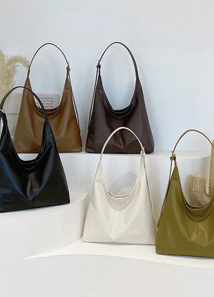 Nuevo Bolso de mano con conocimiento de embarque, bolso de hombro para mujer, bolso grande retro simple, bolso de mano