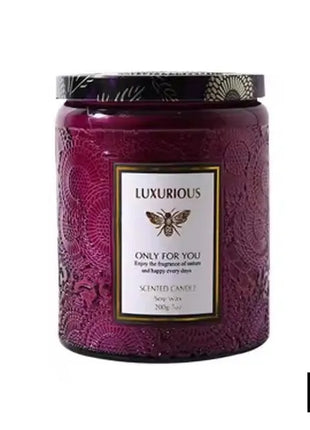 Una vela fragante, latas, decoración de habitación, cera de soja, Aroma sin humo, fragancia de aceite romántica de baja temperatura, Velas de cumpleaños