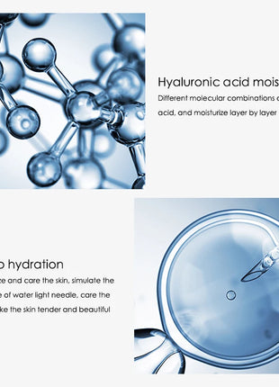 Mascarilla Facial de ácido hialurónico de oro de 24K, 10 Uds., reafirmante, hidratante, belleza, hoja para el cuidado de la piel, mascarilla Facial, cuidado Facial