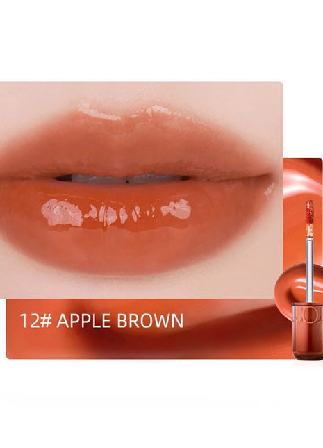 Rom&nd THE JUICY LASTING TINT-12 tonos, hidratante ligero, acabado de brillo de espejo, colores de uso diario, fiesta, k-beauty, maquillaje coreano