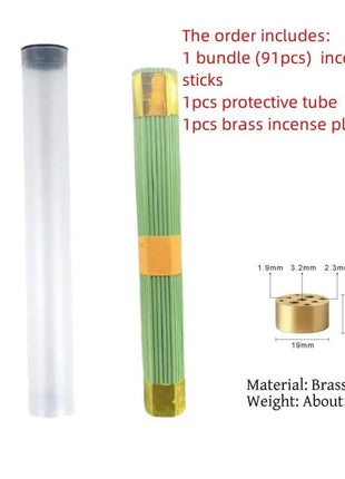 Aroma Natural, fragancia para el hogar, palo de sándalo, fragancia de bendición, fragancia de Buda, palo de sándalo 91/paquete