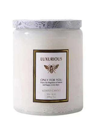 Una vela fragante, latas, decoración de habitación, cera de soja, Aroma sin humo, fragancia de aceite romántica de baja temperatura, Velas de cumpleaños