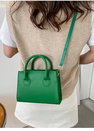 Elegante bolso negro con asas dobles, bolso cruzado elegante, bolso pequeño retro y elegante para mujeres y niñas, uso diario, trabajo, fiesta