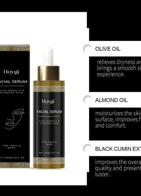 Esencia para el cuidado facial, hidratante, brillo: realzando, ligero, hidratante, suave, suave y elástico para la piel, suero para el cuidado de la piel