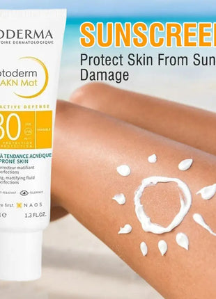 BIODERMA Crema Solar SPF50+ Todo Tipo de Piel - Piel Sensible Ance Piel Seca Piel Impermeable Protector Solar a Prueba de Sudor