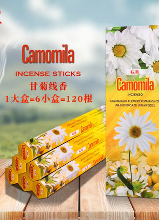 Palillos de incienso indio, aromas surtidos, lavanda, salvia, Yoga, meditación, relajación, atmósfera, palitos fragantes para Aroma casero