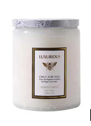 Una vela fragante, latas, decoración de habitación, cera de soja, Aroma sin humo, fragancia de aceite romántica de baja temperatura, Velas de cumpleaños