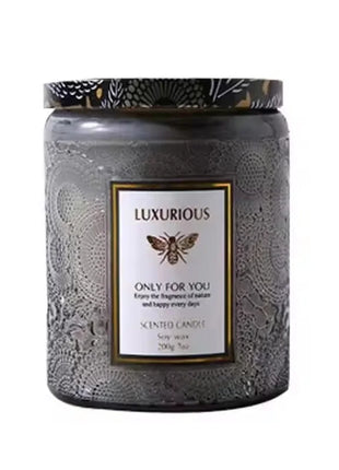 Una vela fragante, latas, decoración de habitación, cera de soja, Aroma sin humo, fragancia de aceite romántica de baja temperatura, Velas de cumpleaños