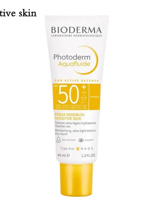BIODERMA Crema Solar SPF50+ Todo Tipo de Piel - Piel Sensible Ance Piel Seca Piel Impermeable Protector Solar a Prueba de Sudor