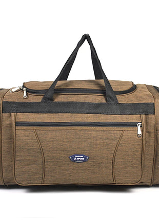 Bolsos de viaje para hombre, equipaje de mano Oxford, bolsa de viaje grande impermeable, bolsa de viaje de lona de gran capacidad para negocios