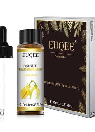 EUQEE 10ML aceites esenciales naturales eucalipto menta vainilla lavanda limón aceite de organo para humidificador DIY jabón, fabricación de velas