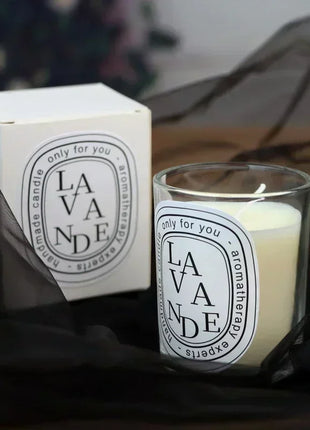 Romantic Transparent Scented Fragrance Candle Light Gift Scented Aromatic Candles Guest Gift Candles Wedding Candles Candle Jar