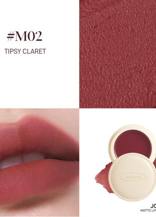 Colección de Maquillaje Navideño Joocyee, Bálsamo Labial y para Mejillas, Acabado Brillante o Mate, Crema Multiusos, Lápiz Labial, Crema para Rubor, Original