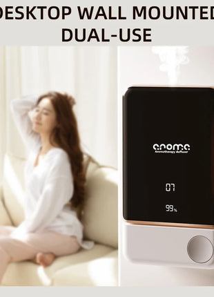 Difusor de Aromaterapia para Baño, Difusor de Aroma Inteligente de Pared, Humidificador USB para Oficina en Casa, Dormitorio, Máquina de Aromaterapia de Escritorio