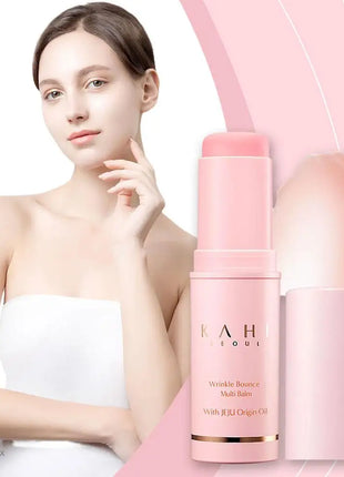 KAHI-bálsamo múltiple para arrugas, colágeno Facial, hidratación profunda, reafirmante, Base de maquillaje, hidratante, cuidado diario de la piel coreano