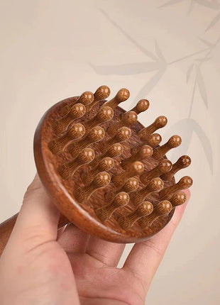 Masajeador de setas de madera, herramienta de masaje Manual, herramientas de masaje de setas de madera, tensión muscular, grasa Local Gua Sha para uso completo del cuerpo