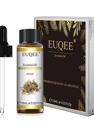 EUQEE 10ML aceites esenciales naturales eucalipto menta vainilla lavanda limón aceite de organo para humidificador DIY jabón, fabricación de velas
