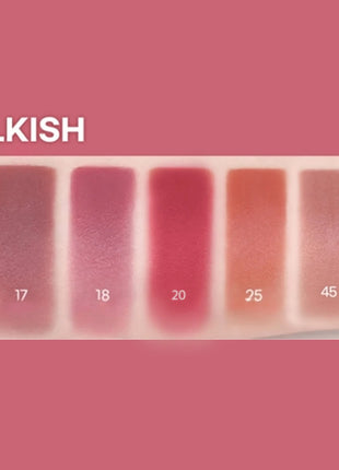 PERIPERA INK VELVET, Textura de Terciopelo, Suave y No Resecante, Acabado Mate, Larga Duración y Alta Pigmentación, Estilo Moderno, K-Beauty, Maquillaje Coreano