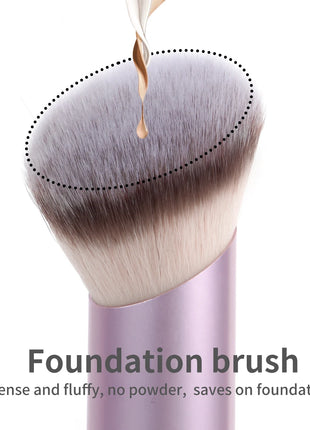 MAANGE 1 Uds. Brochas de maquillaje, brocha para pulir bases en ángulo, brocha correctora, herramientas de maquillaje cosmético, brocha de maquillaje oblicua de pelo suave