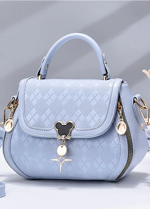 Bolso de mano para mujer, bolso de hombro, bolso principal para mujer, bolso de diseñador de lujo de cuero genuino para mujer, bolso tipo cubo con lazo