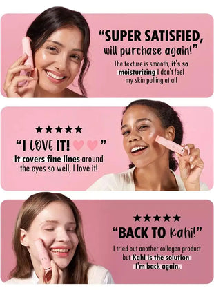 KAHI-bálsamo múltiple para arrugas, colágeno Facial, hidratación profunda, reafirmante, Base de maquillaje, hidratante, cuidado diario de la piel coreano