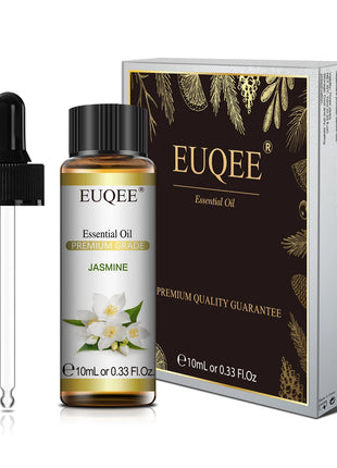 EUQEE 10ML aceites esenciales naturales eucalipto menta vainilla lavanda limón aceite de organo para humidificador DIY jabón, fabricación de velas