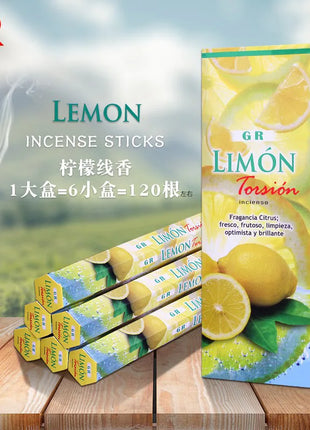 Palillos de incienso indio, aromas surtidos, lavanda, salvia, Yoga, meditación, relajación, atmósfera, palitos fragantes para Aroma casero