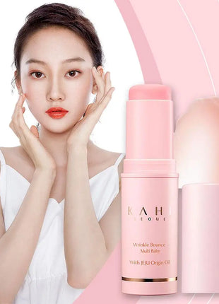 KAHI-bálsamo múltiple para arrugas, colágeno Facial, hidratación profunda, reafirmante, Base de maquillaje, hidratante, cuidado diario de la piel coreano