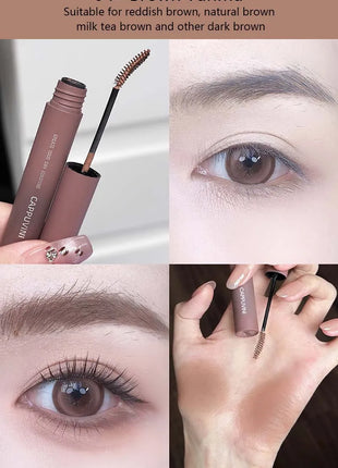 Cappuvini Cloud Mist tinte para cejas sin manchas Natural 3D impermeable de secado rápido crema para teñir cejas cosméticos