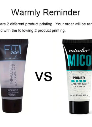 Base de maquillaje Hidratante de larga duración, resistente al agua, antiderramamiento, rápida formación de película, fácil de aplicar antes de aplicar el tubo blando