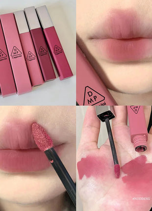 Cappuvini Matte Velvet Lip Glaze Hidratante Suave Lápiz labial de larga duración Maquillaje Brillo de labios