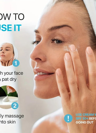 Crema hidratante facial con Retinol, crema hidratante antienvejecimiento para día y noche