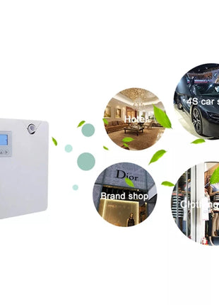 Difusor de Aroma para ambientadores domésticos, pulverizador, aromaterapia, dispositivo aromático para Hotel, máquina de fragancia inteligente para habitación, Control por aplicación