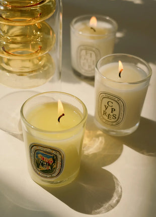 Vela de aromaterapia, velas aromáticas de plantas naturales, fragancia francesa, regalo aromático de compañero de aire duradero fresco y elegante