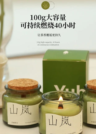 Velas de aromaterapia para interiores, fragancia de luz de larga duración para el hogar, ayuda a dormir, purifica el aire, regalo de cumpleaños