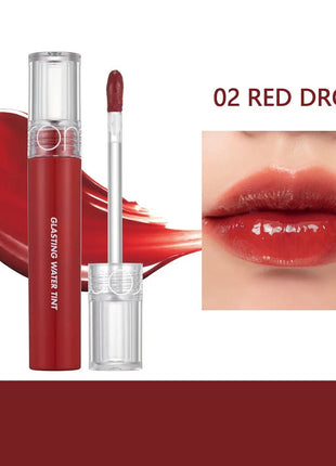 Rom&nd Brillo y tinte de agua brillante, textura brillante, ligero, no pegajoso, luminosidad transparente cristalina, K-Beauty, maquillaje coreano