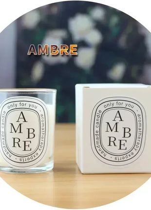 Romantic Transparent Scented Fragrance Candle Light Gift Scented Aromatic Candles Guest Gift Candles Wedding Candles Candle Jar