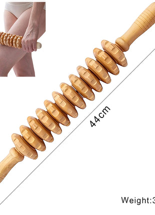 Herramientas de masaje de madera, masajeador de drenaje linfático de madera, herramientas anticelulíticas para dar forma al cuerpo para belleza, Gua Sha, alivio muscular dolorido