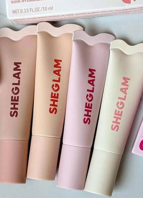SHEGLAM-esmalte de cristal hidratante para el cuidado de los labios, Canoy Lane, galleta de cacao, fresa, leche, melón, espejo duradero, tinte de belleza para labios