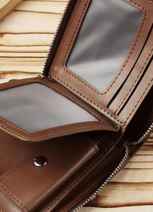 Las carteras para hombres y mujeres son cómodas de llevar y se pueden almacenar en bolsos de bolsillo o tarjeteros. Se están hechos de material PU.