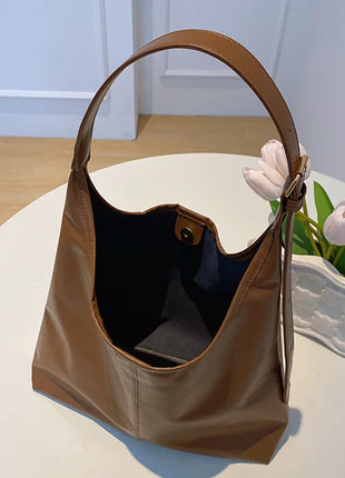 Nuevo Bolso de mano con conocimiento de embarque, bolso de hombro para mujer, bolso grande retro simple, bolso de mano