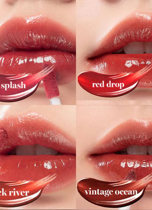 Rom&nd Brillo y tinte de agua brillante, textura brillante, ligero, no pegajoso, luminosidad transparente cristalina, K-Beauty, maquillaje coreano