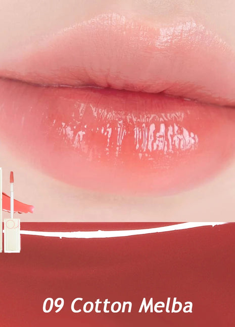 Rom&nd TINT DE AGUA DEWYFUL, Hidratante ligero, Brillo puro, Colores suaves para uso diario, Brillo, Colección festiva, K-Beauty, Maquillaje coreano